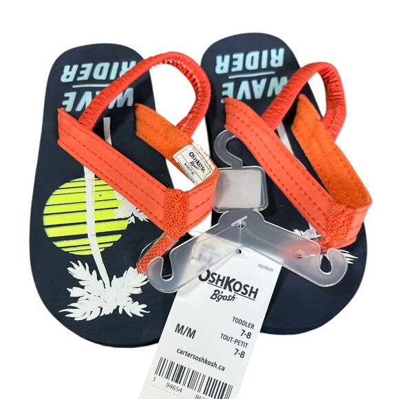 NWT Oshkosh Sandals - Boys - Size 7/8 - Picture 1 of 1